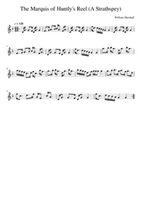 The Marquis of Huntly's Reel (A Strathspey)