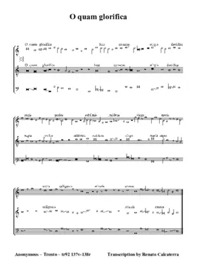 O quam glorifica
