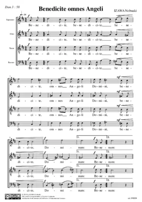 Benedicite omnes Angeli