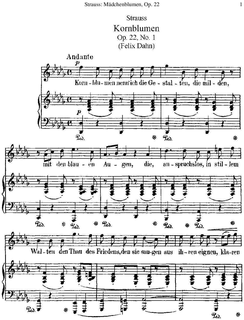 Mädchenblumen - Page 1