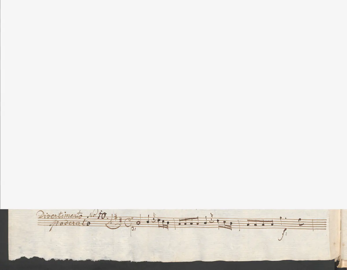 Baryton Trio in D major - Page 1