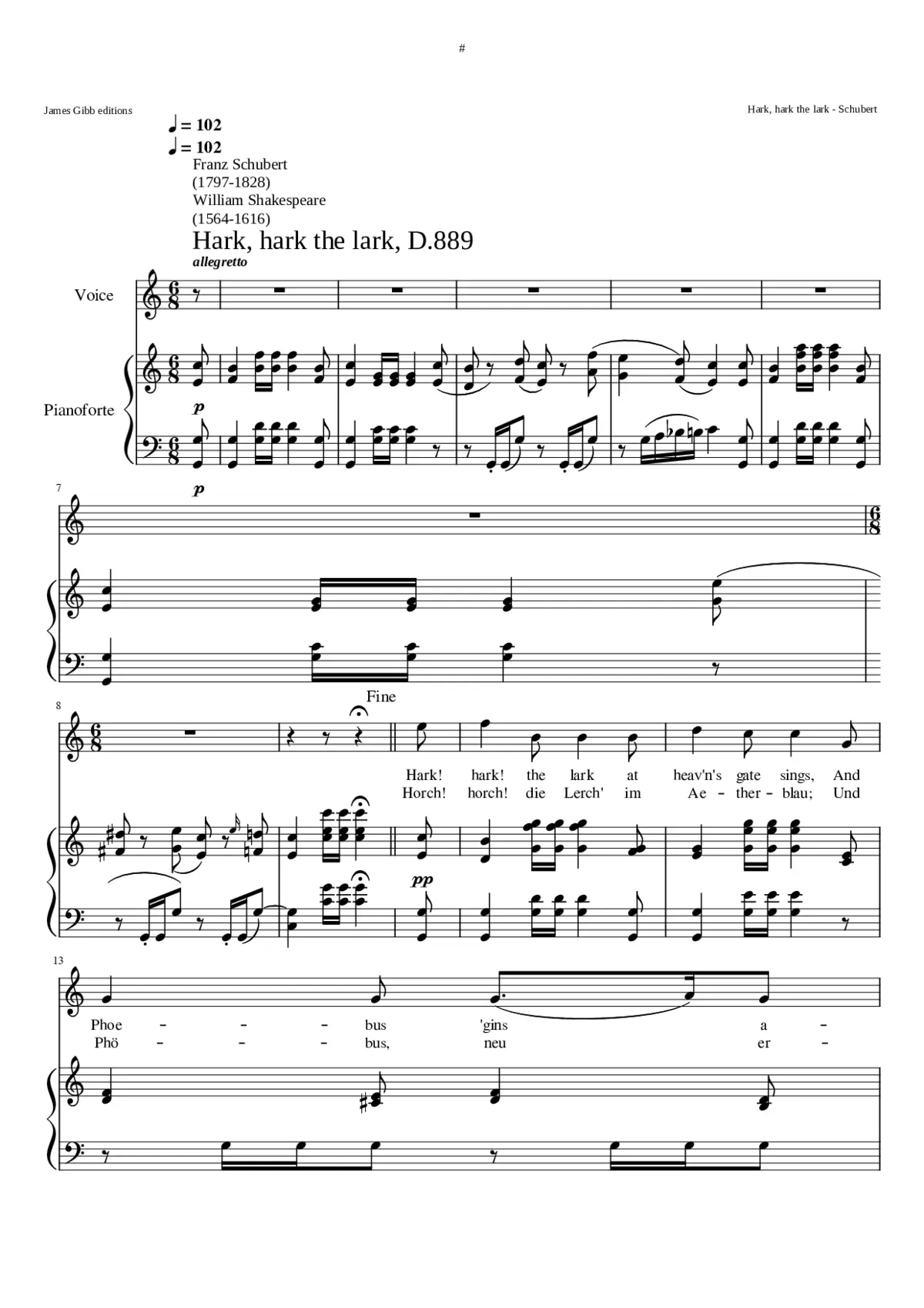 Ständchen D.889 - Page 1