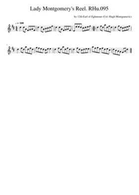 Lady Montgomery's Reel. RHu.095
