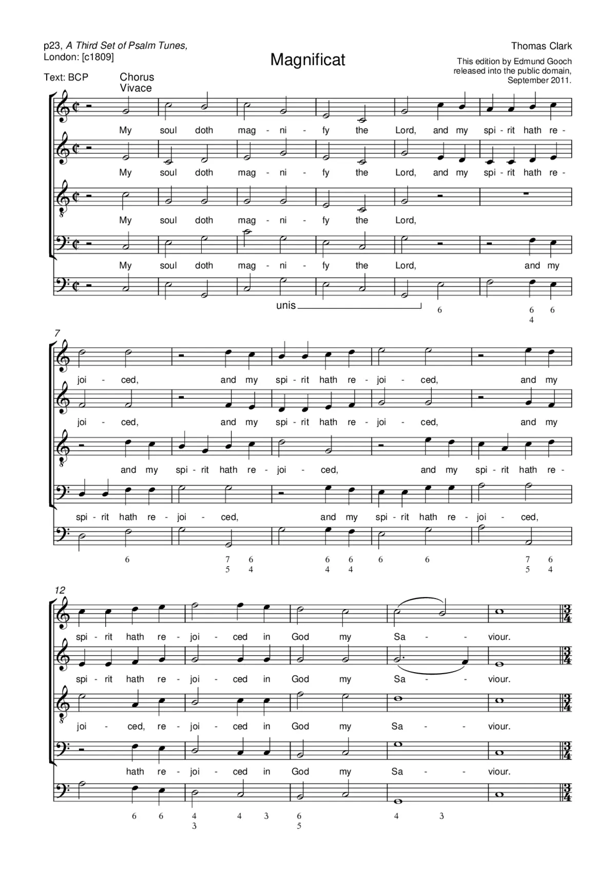 Magnificat - Page 1