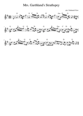 Mrs. Garthland's Strathspey