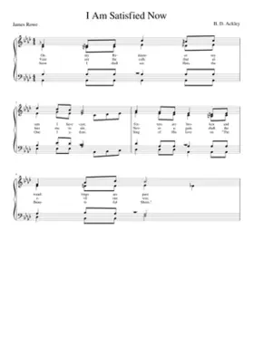 On my Redeemer my sins I have cast (Ackley)