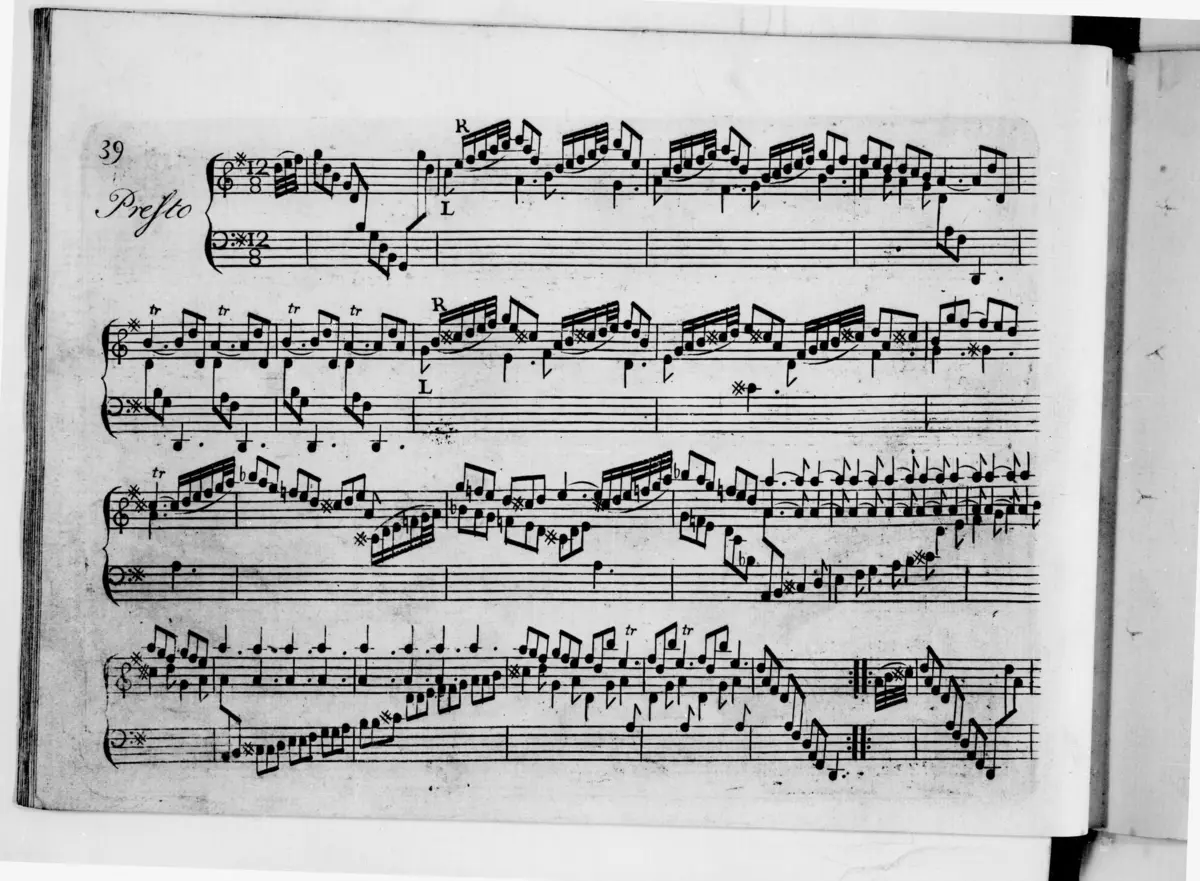 Keyboard Sonata in G major - Page 1