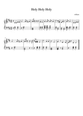 Holy Holy Holy Lord God Almighty