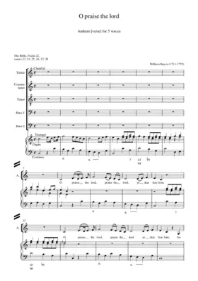 O praise the Lord