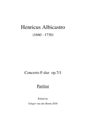 12 Concertos à 4