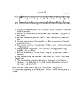 Psalm 47