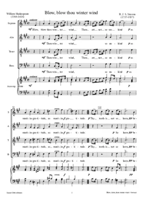 Blow, blow thou winter wind