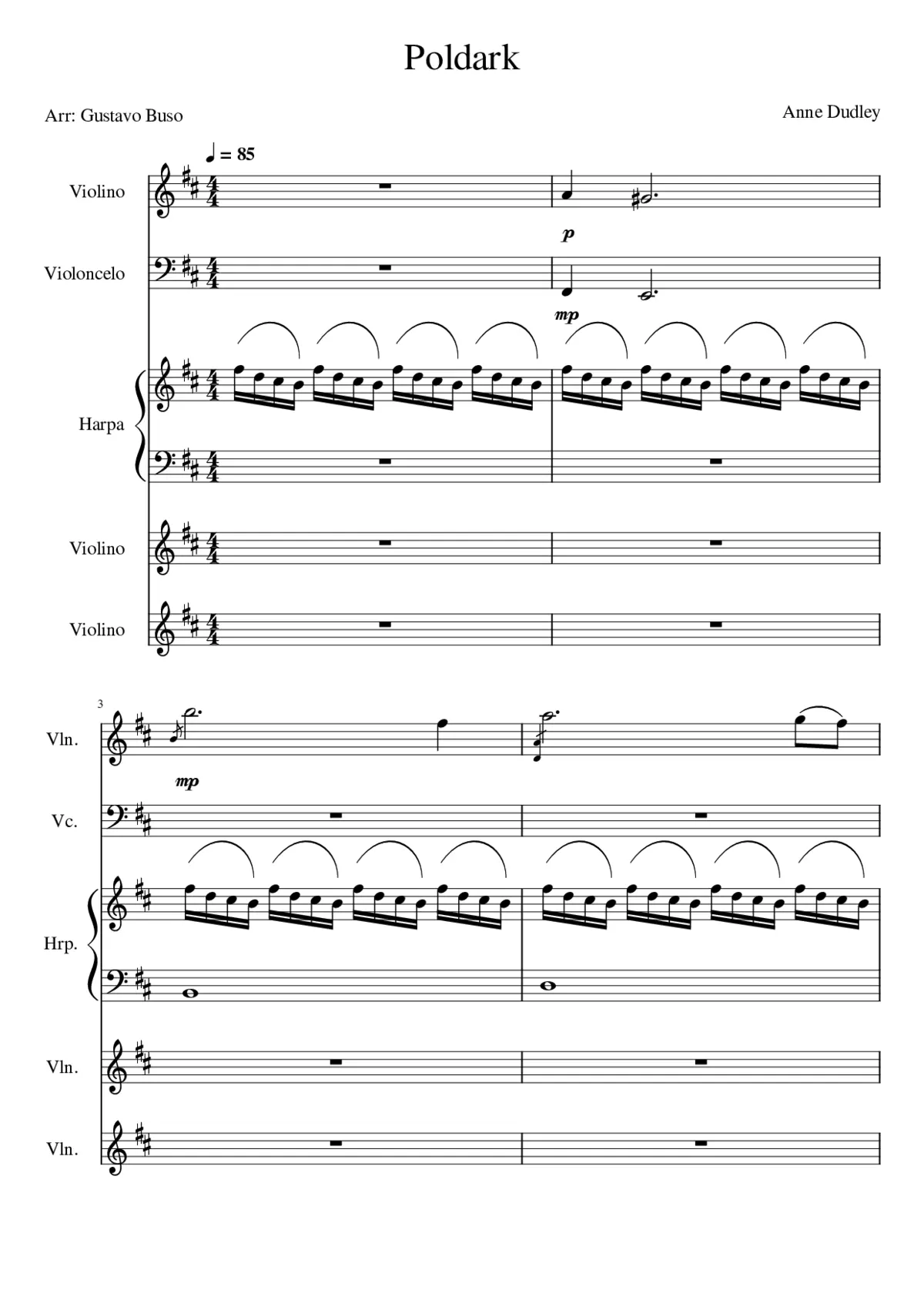 Theme from Poldark - Page 1