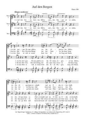 Auf den Bergen