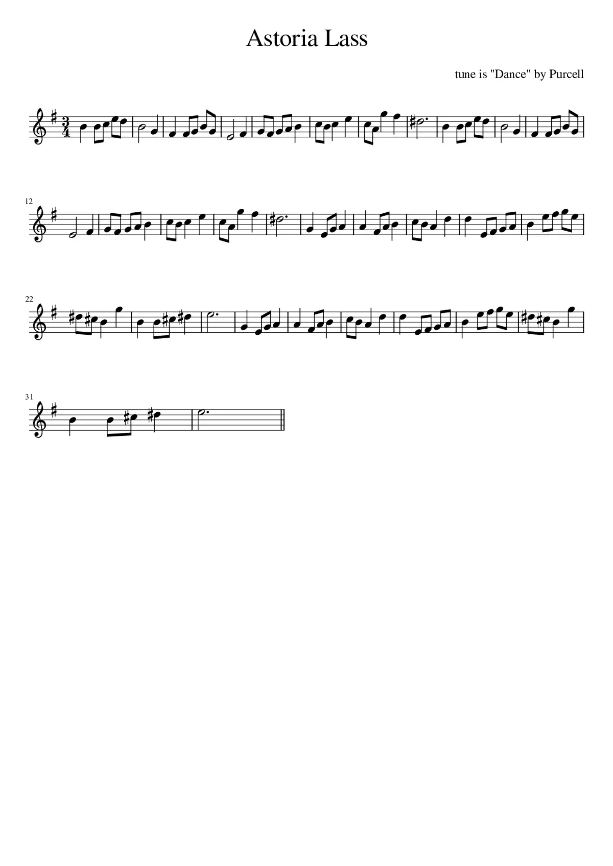 Astoria Lass - Page 1