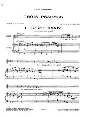 3 Psaumes