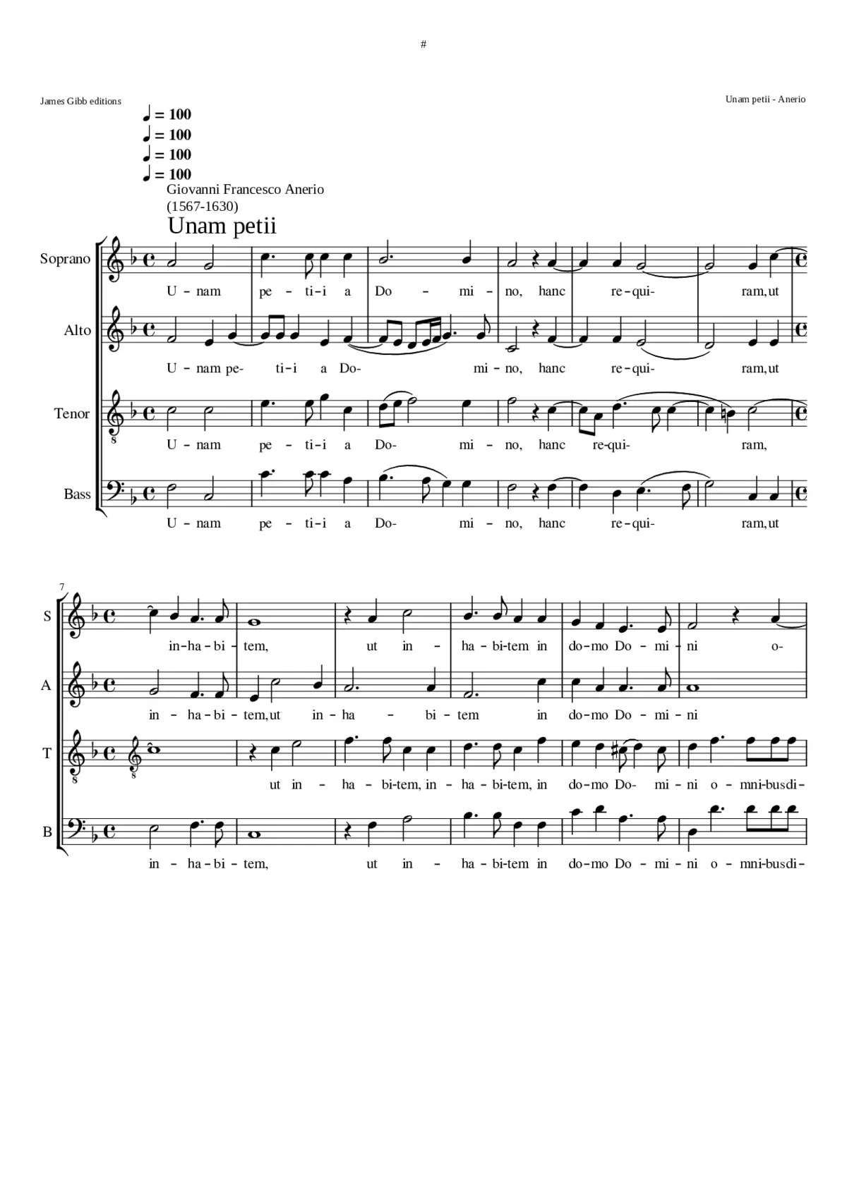 Unam petii - Page 1