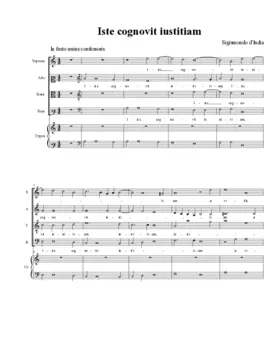 Iste cognovit iustitiam