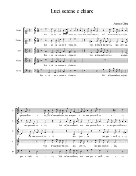 Luci serene e chiare