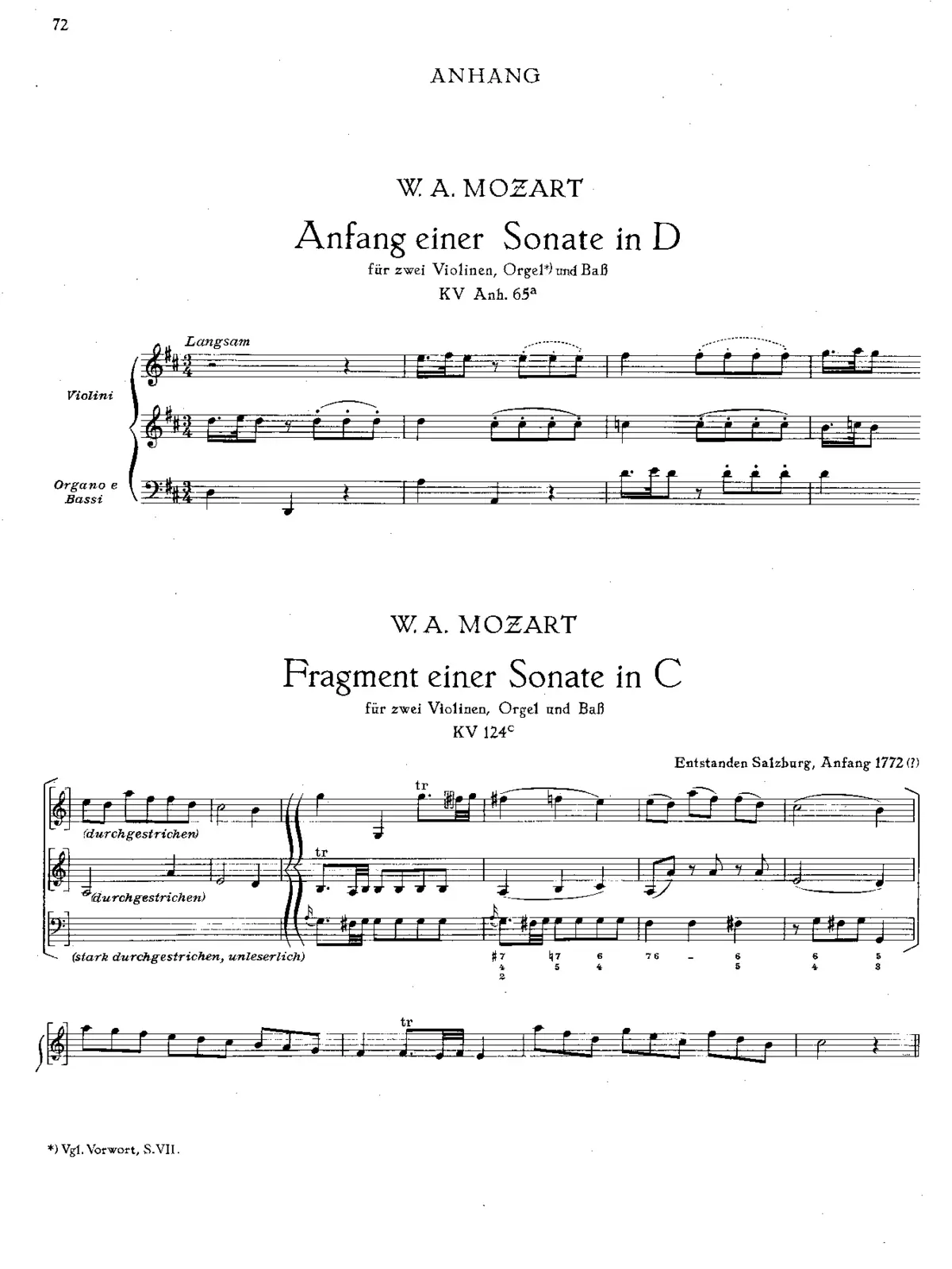 Church Sonata in C major - Page 1