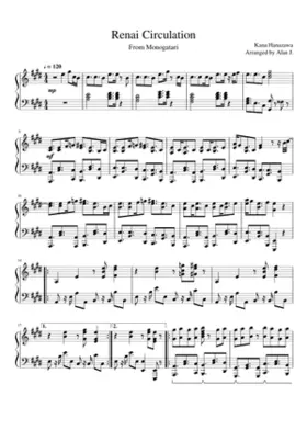 bakemonogatari - renai circulation