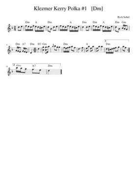 Klezmer Kerry Polka 1