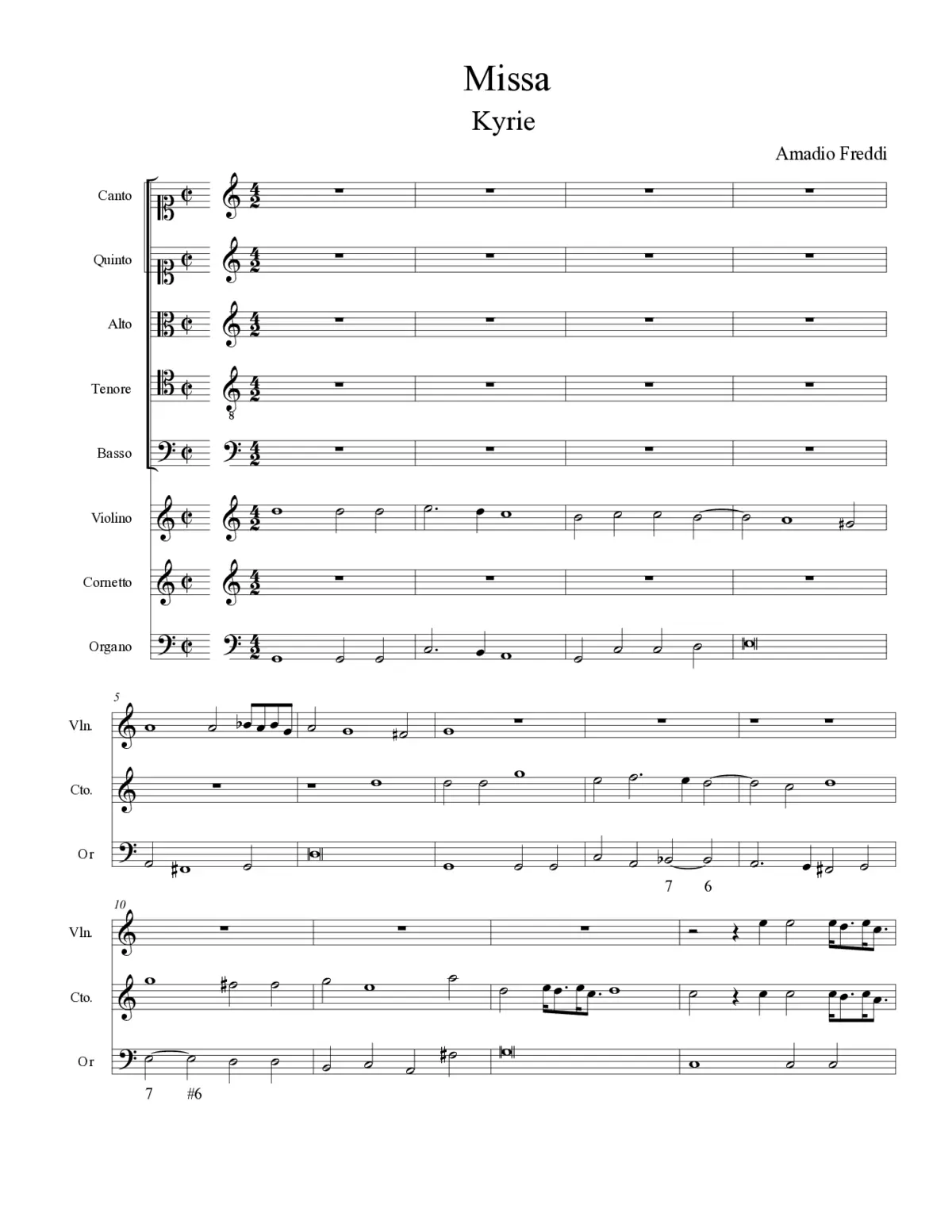 Missa - Page 1
