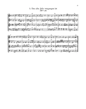 Das alte Jahr vergangen ist