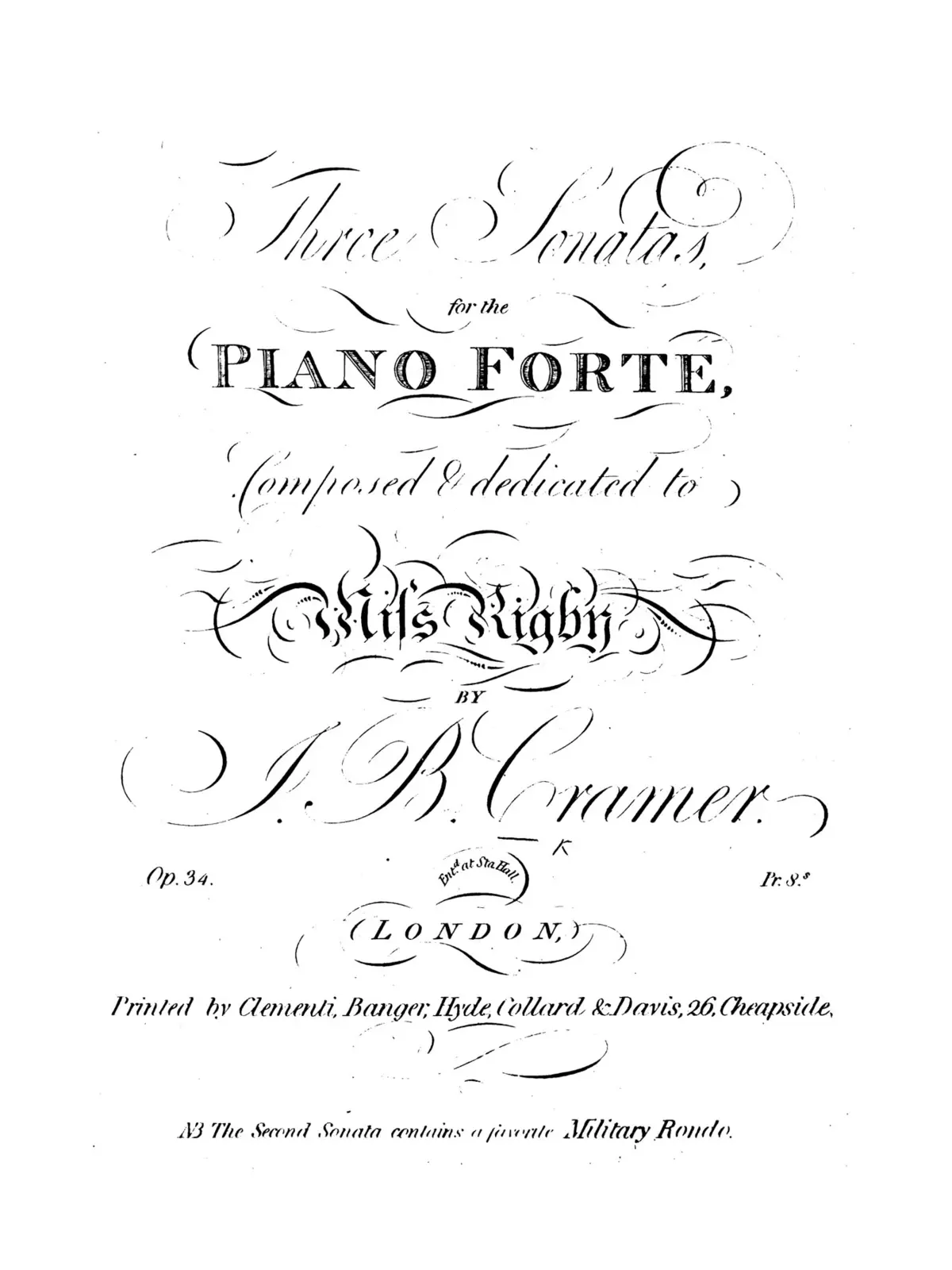 3 Piano Sonatas - Page 1
