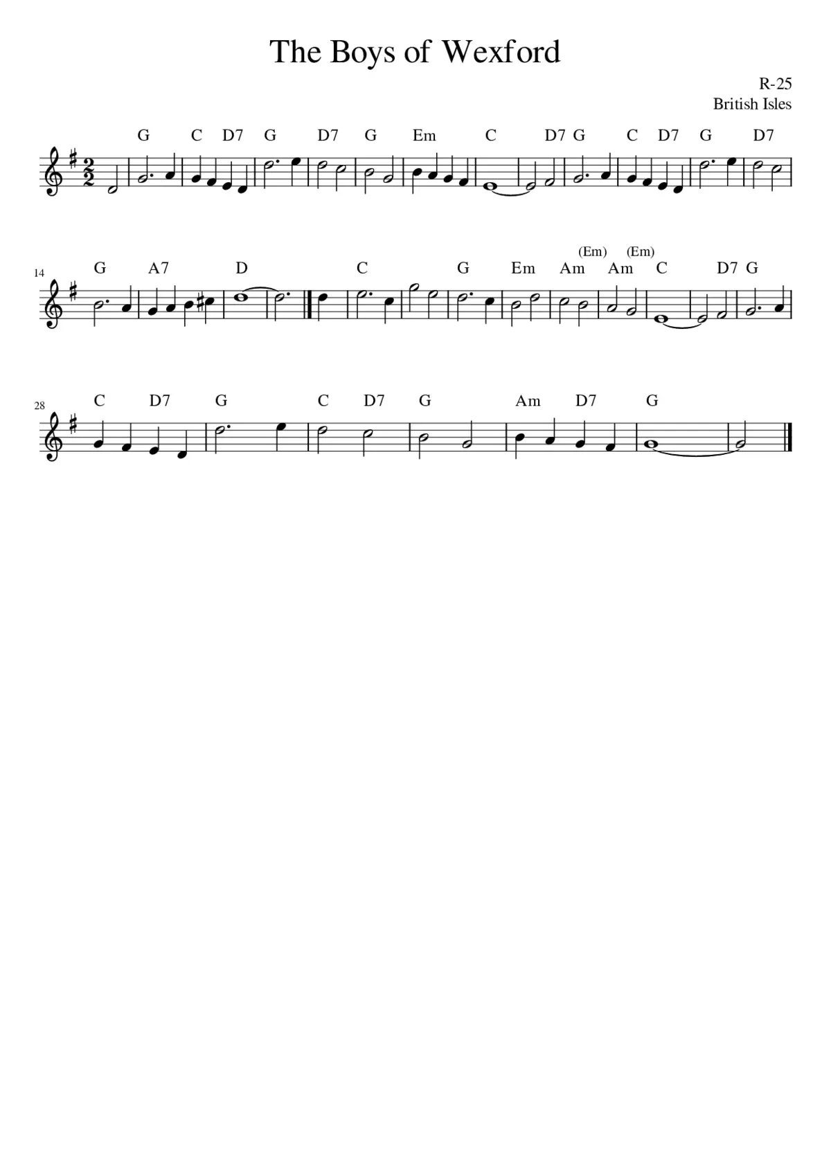 the boys of wexford - Page 1