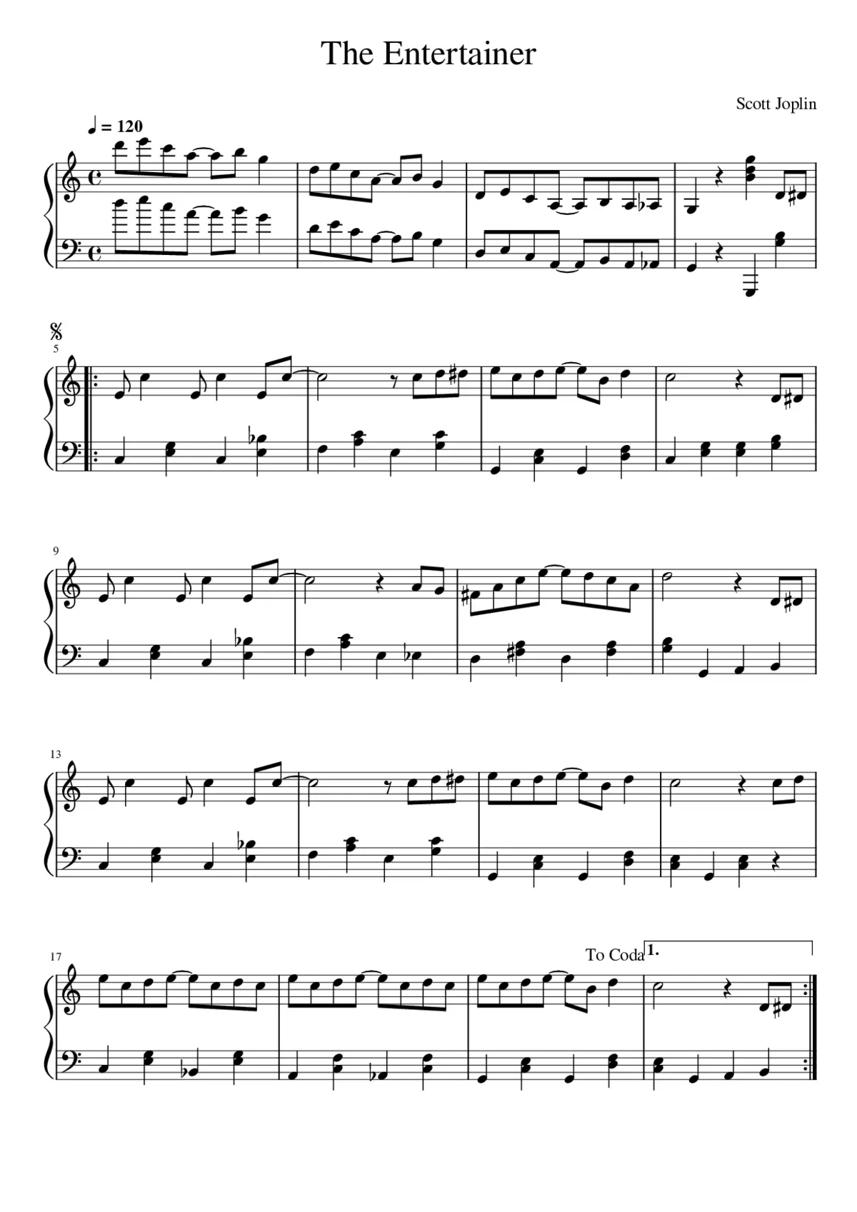 the entertainer - Page 1