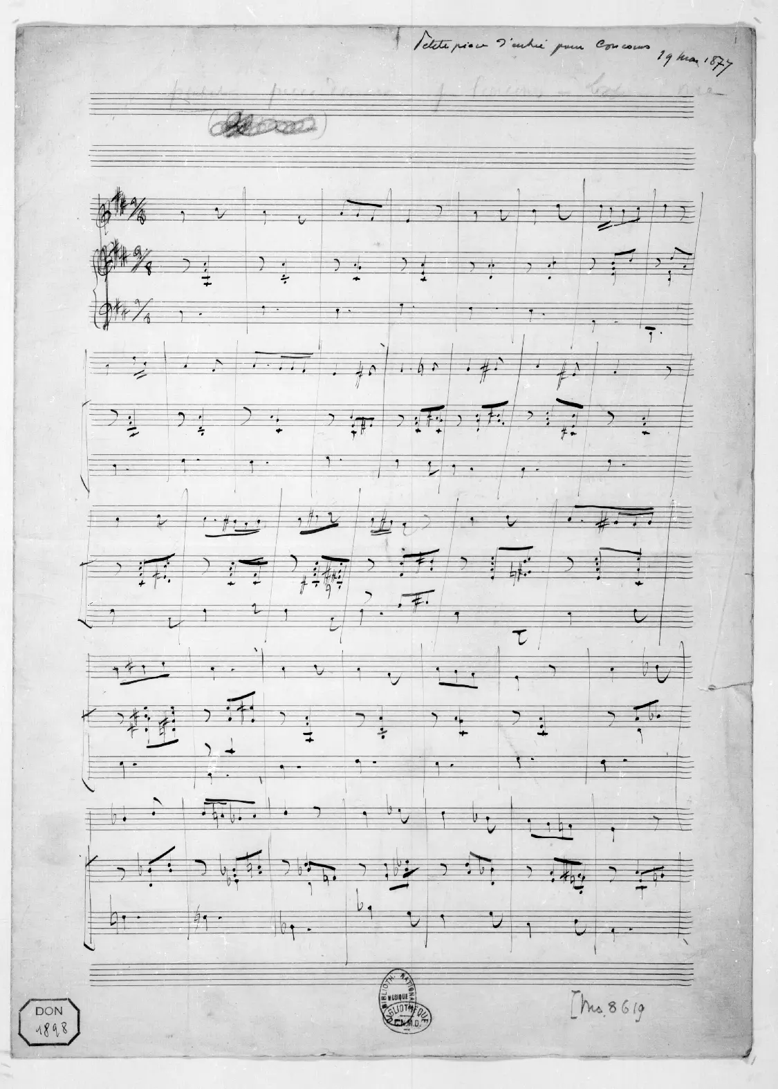 Morceau de lecture - Page 1