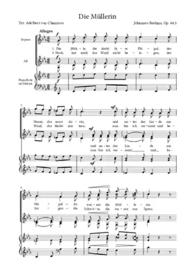 Die Müllerin, Op. 44, No. 5