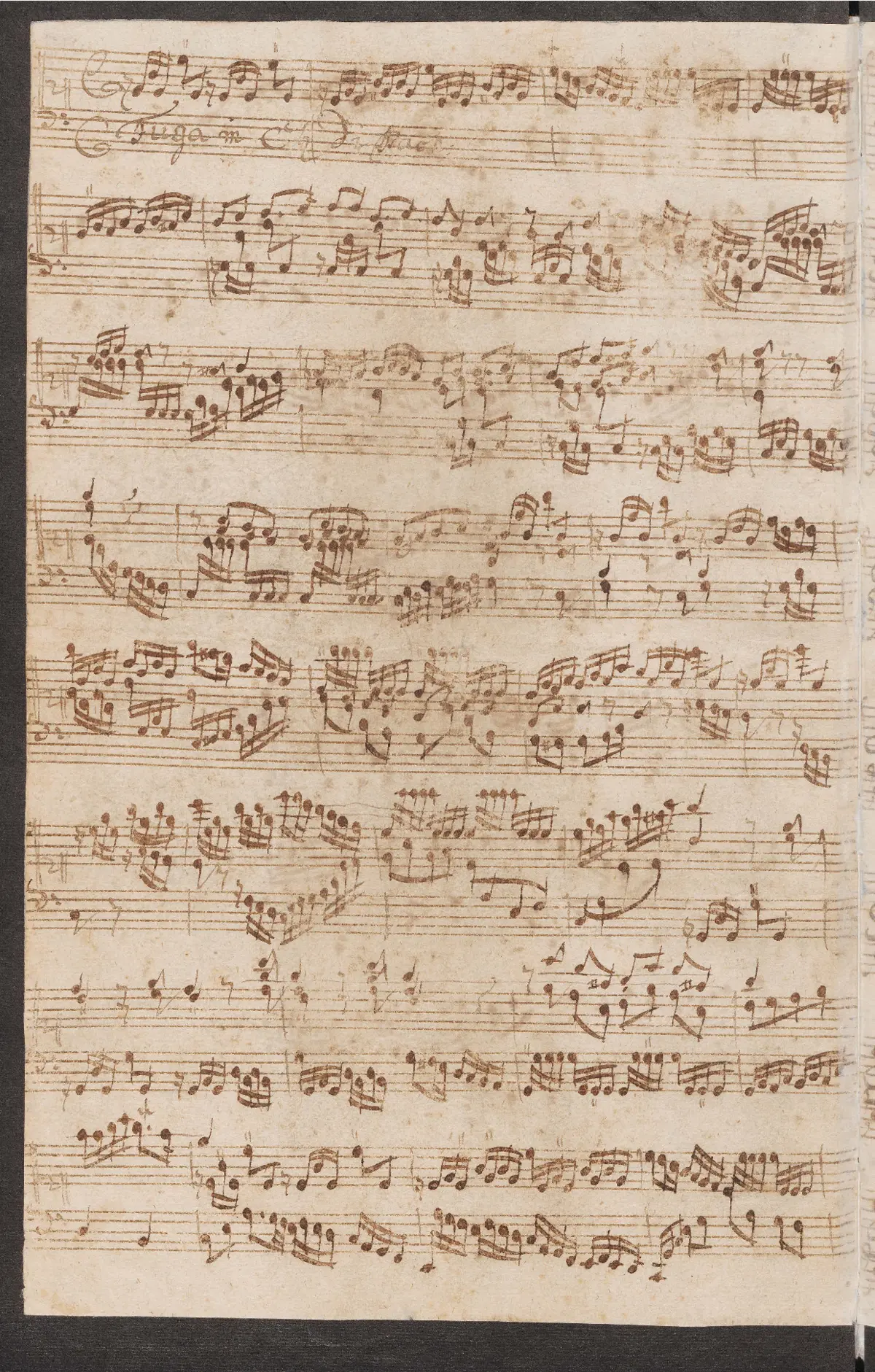 Fugue in C major - Page 1