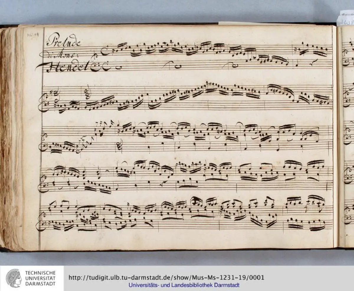 Suite in C major - Page 1