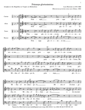 Princeps gloriosissime