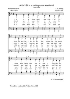 It is a thing most wonderful