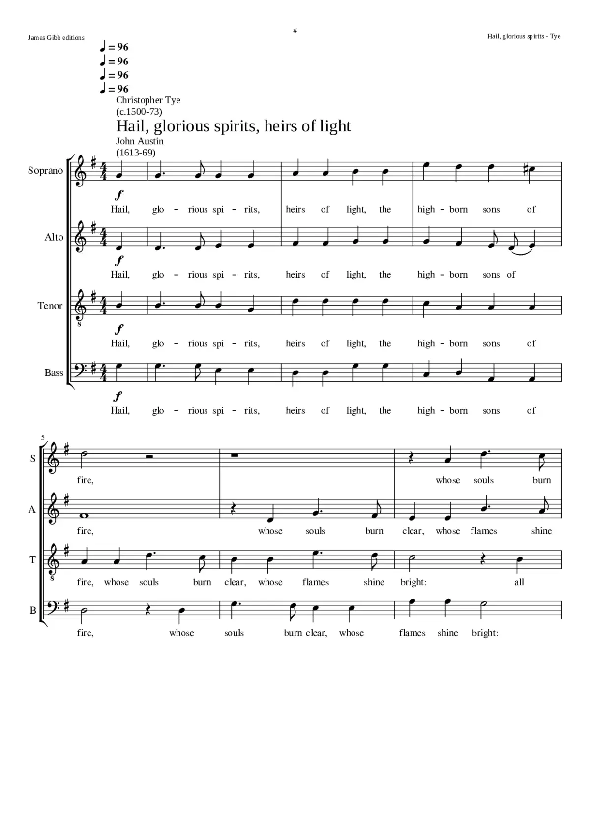 Hail Gloious Spirits - Page 1