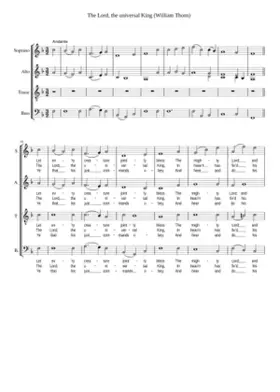 The Lord the universal King