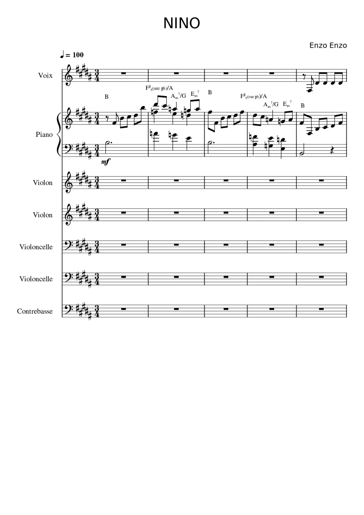 Nino-Enzo Enzo - Page 1