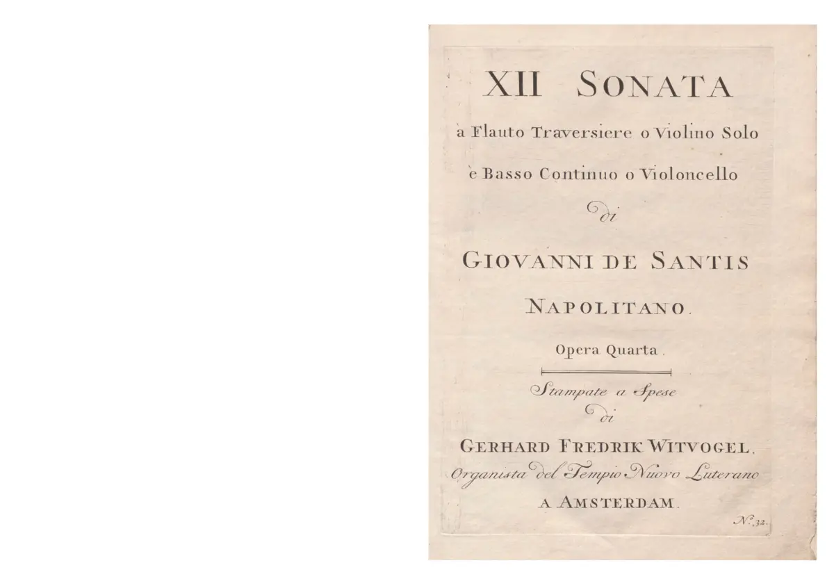 12 Violin or Flute Sonatas - Page 1