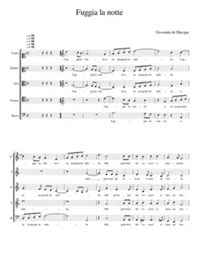 Fuggia la notte