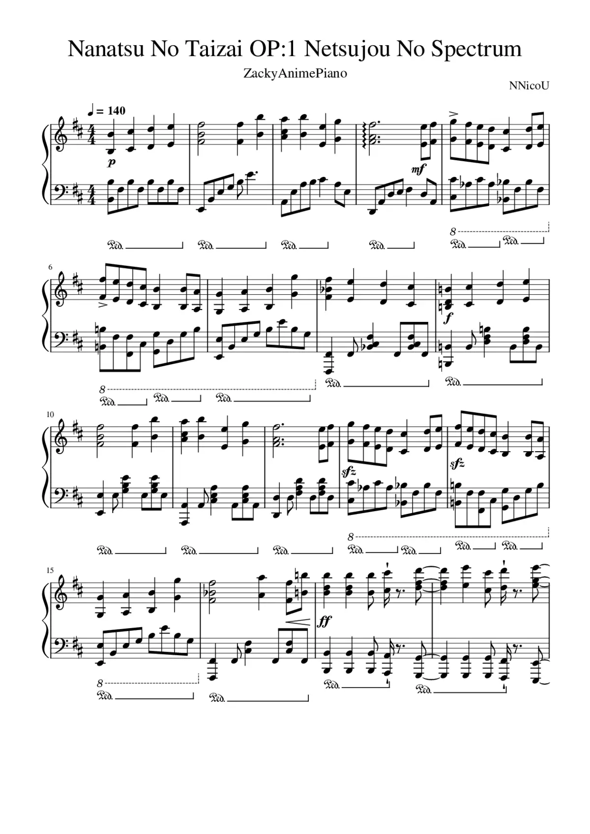 netsujou no spectrum - Page 1