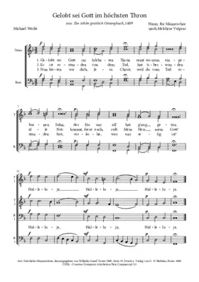 Gelobt sei Gott im höchsten Thron