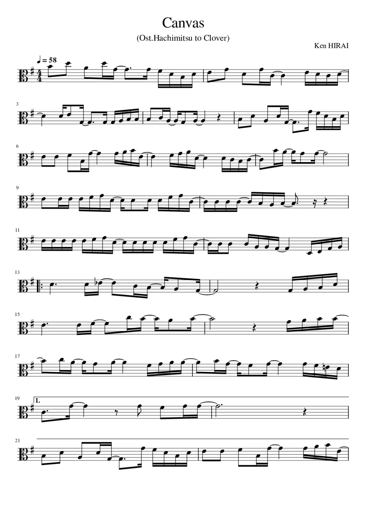 Canvas - Page 1