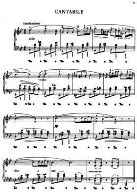 Cantabile in B-flat major