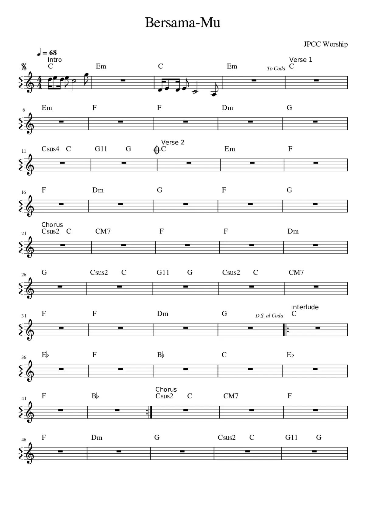 Bersama-Mu - Page 1