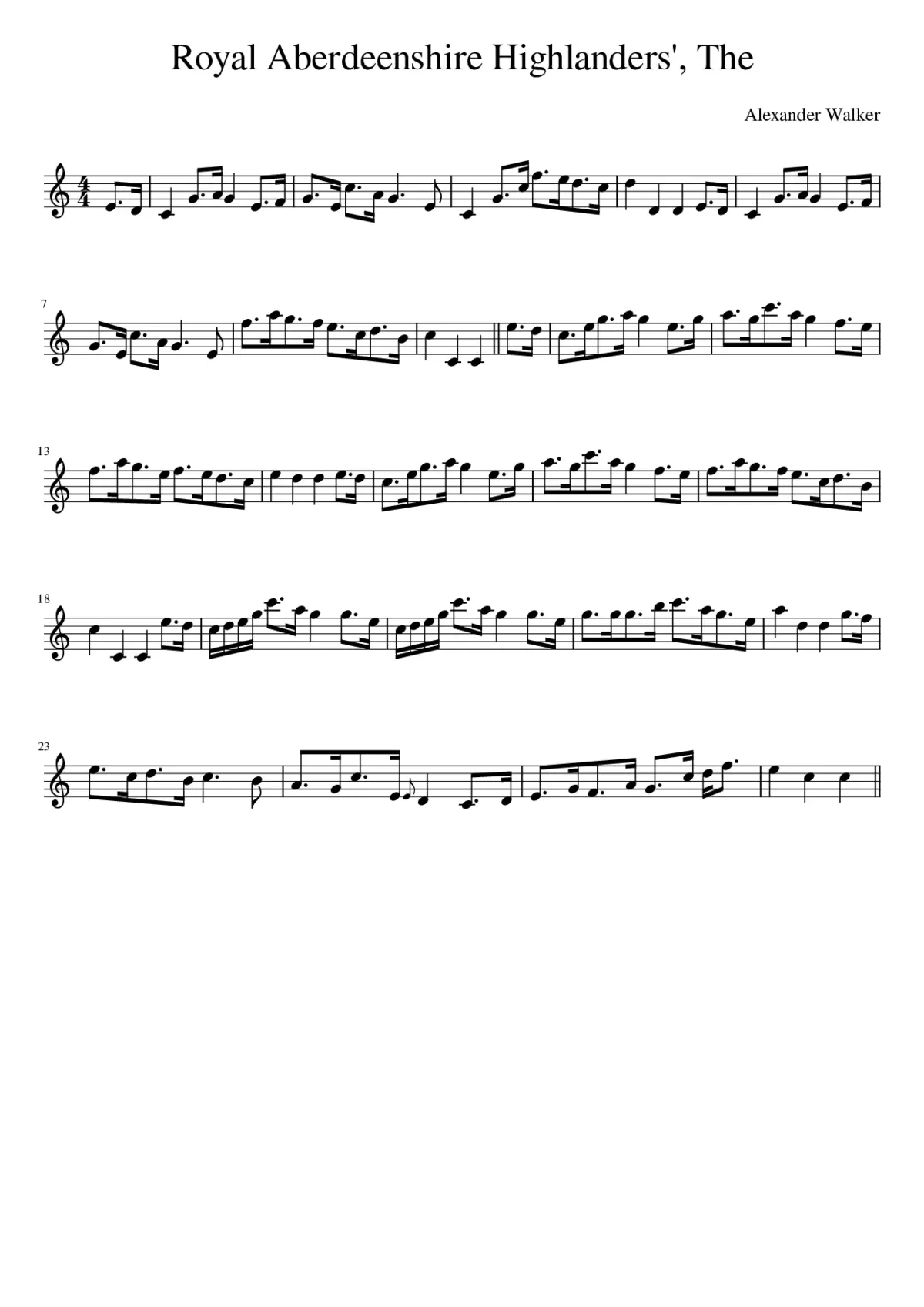 The Royal Aberdeenshire Highlanders' - Page 1