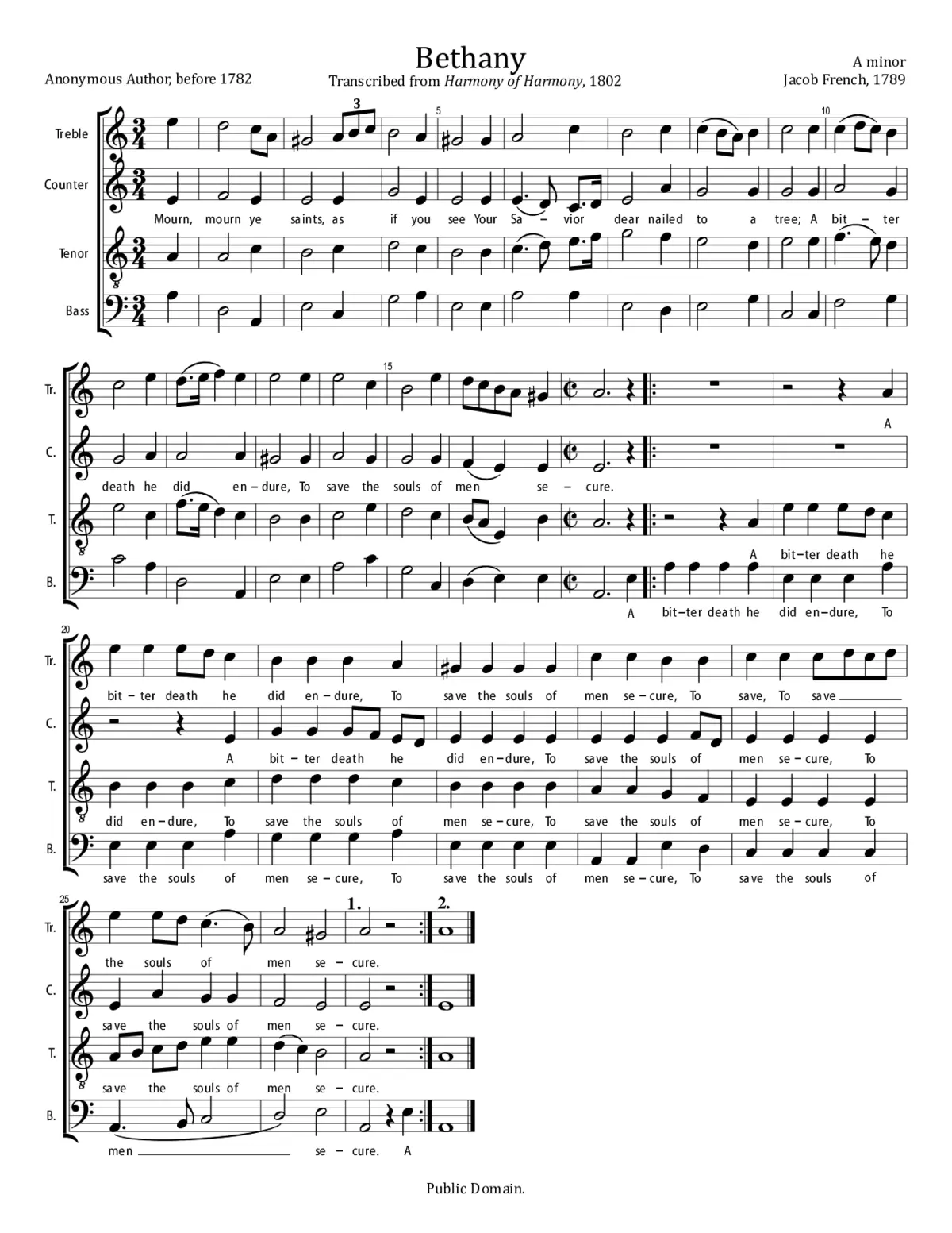 Bethany - Page 1