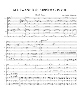 all i want for christmas is you